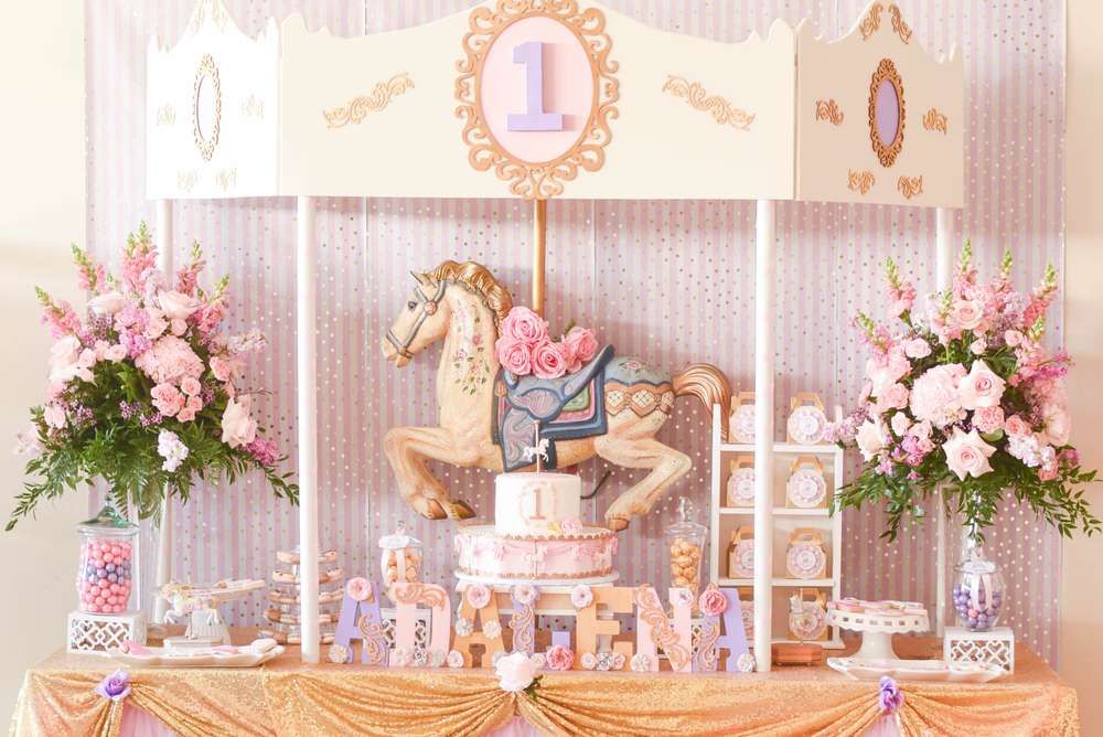 Carousel Birthday Party Inspiration