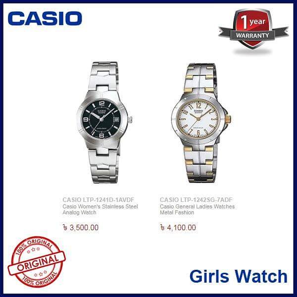 casio ladies watches online
