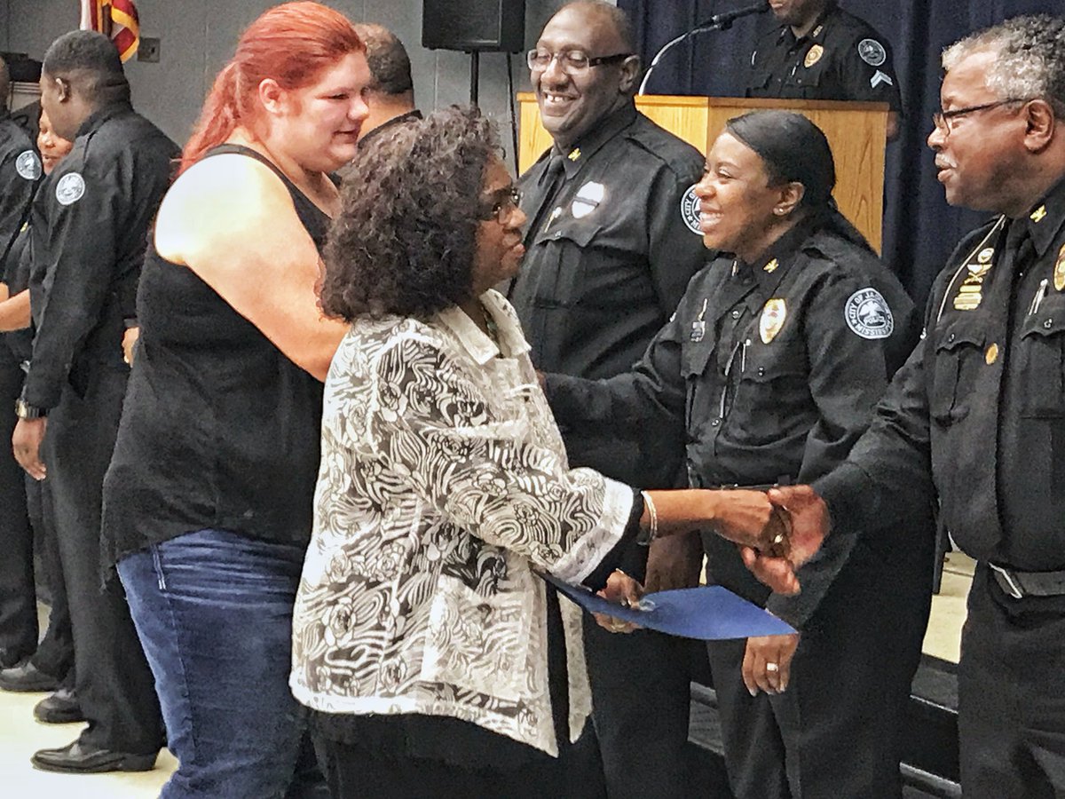 JacksonMSPolice's tweet photo. We did it again! Another successful #JPD Citizens’ Police Academy in the books! Congratulations to all the graduates...ambassadors eager to share their new experiences and knowledge with their communities. #PublicAndPolice #CommunityCommitted #JPDStrong #CitizensPoliceAcademy https://t.co/KZnArjKK4z