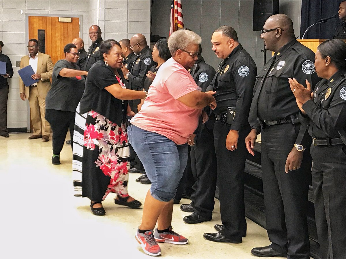 JacksonMSPolice's tweet photo. We did it again! Another successful #JPD Citizens’ Police Academy in the books! Congratulations to all the graduates...ambassadors eager to share their new experiences and knowledge with their communities. #PublicAndPolice #CommunityCommitted #JPDStrong #CitizensPoliceAcademy https://t.co/KZnArjKK4z