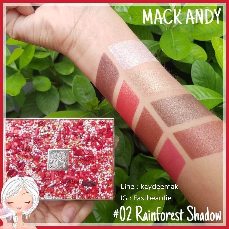 makeupchilli's tweet photo. #ของแท้ 💯💯💯
.
Mack Andy Rainforest Shadow
รุ่นนี้สีสวย คมชัดเหมือนเดิม ขนาดเล้กกว่าหน่อยนึง มีให้เลือก 4 โทนสี มี 8 ช่อง
ตลัยละ 220 บาท
#mackandy #อายแชโดว์ #ทาตา #eyeshadow #อายแชโดว์ตู้น้ำ https://t.co/5uFw62kJse