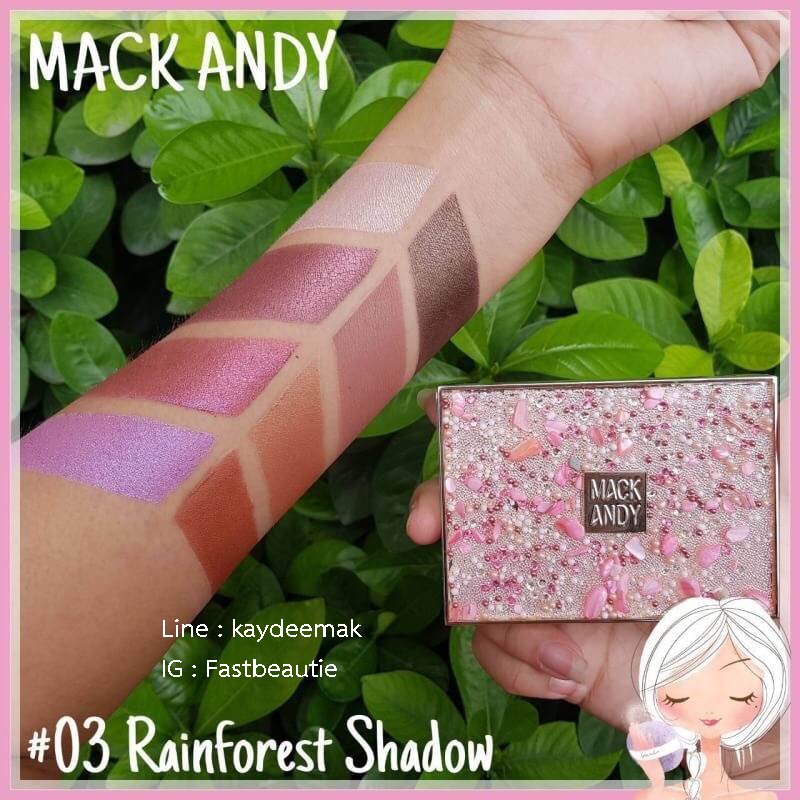 makeupchilli's tweet photo. #ของแท้ 💯💯💯
.
Mack Andy Rainforest Shadow
รุ่นนี้สีสวย คมชัดเหมือนเดิม ขนาดเล้กกว่าหน่อยนึง มีให้เลือก 4 โทนสี มี 8 ช่อง
ตลัยละ 220 บาท
#mackandy #อายแชโดว์ #ทาตา #eyeshadow #อายแชโดว์ตู้น้ำ https://t.co/5uFw62kJse