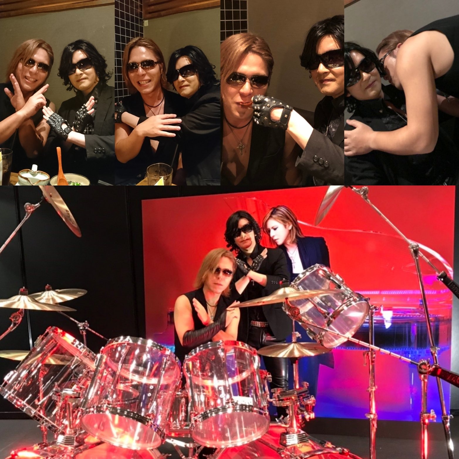 X JAPAN/YOSHIKI　バラ　ローズ/薔薇　赤/レッド　コスプレ衣装 X JAPAN/YOSHIKI バラ ローズ/薔薇 赤/レッド コスプレ衣装 X