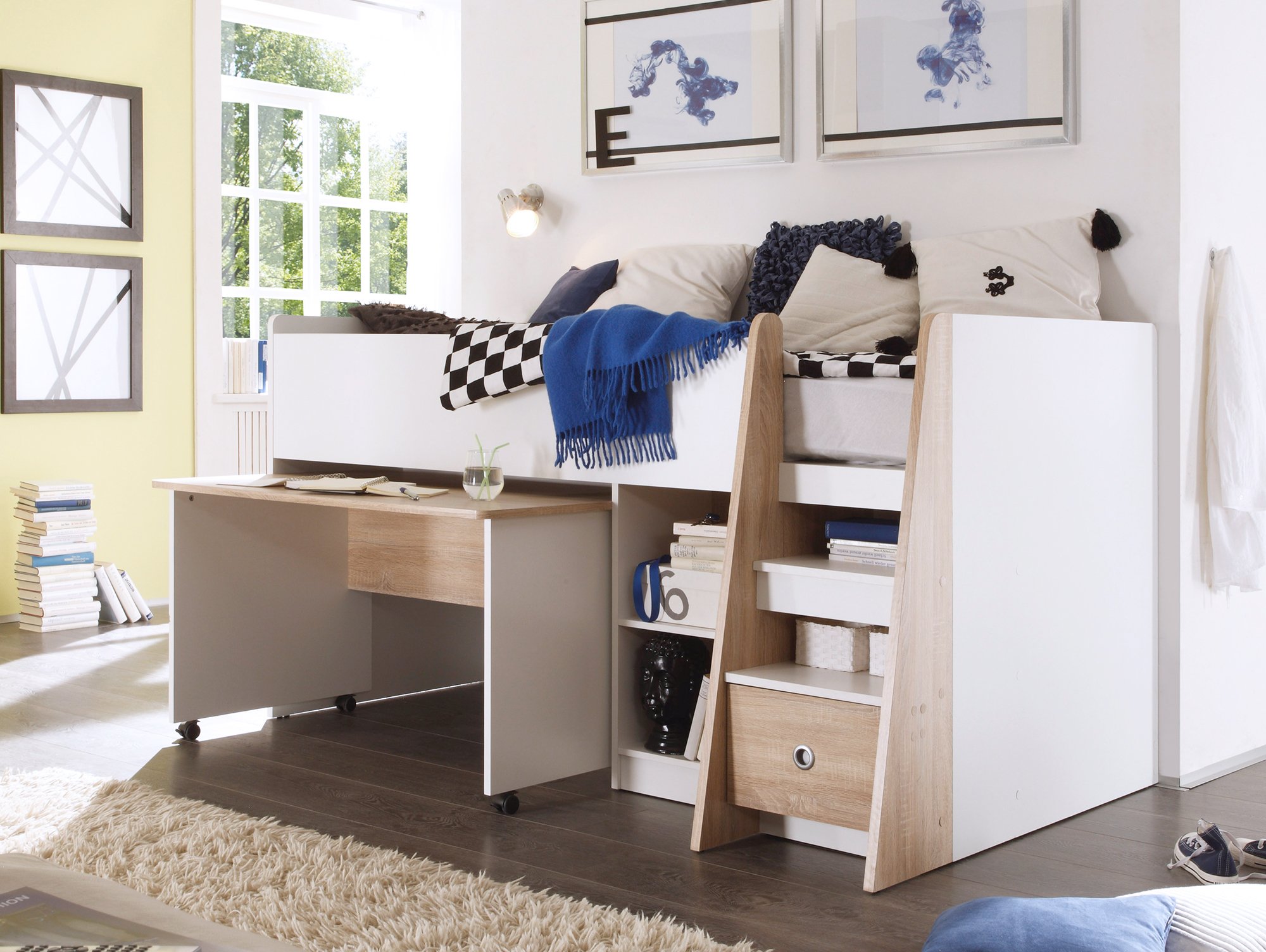 mobel eins a twitter das multifunktionale hochbett pasco mit schreibtisch in der ausfuhrung eiche sonoma weiss nutzt kleine raume ideal aus und verbessert den wohnkomfort konsiderabel bett set pasco https t co n4om9l5vz4 https t co