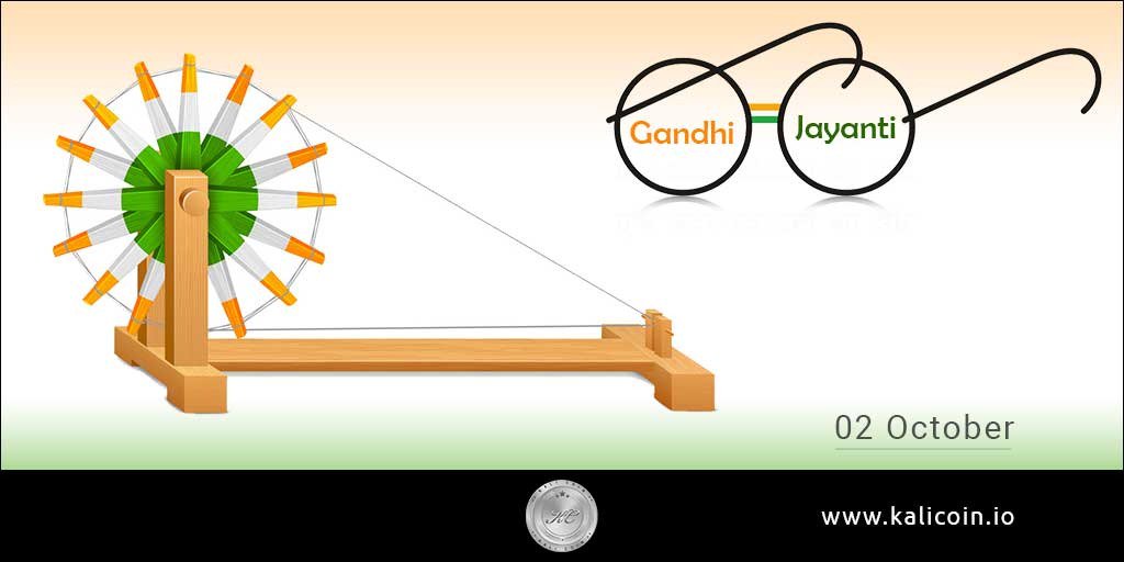 KaliCoin's tweet photo. #MahatmaGandhi
#GandhiJayanti https://t.co/g5BQYjmiqo