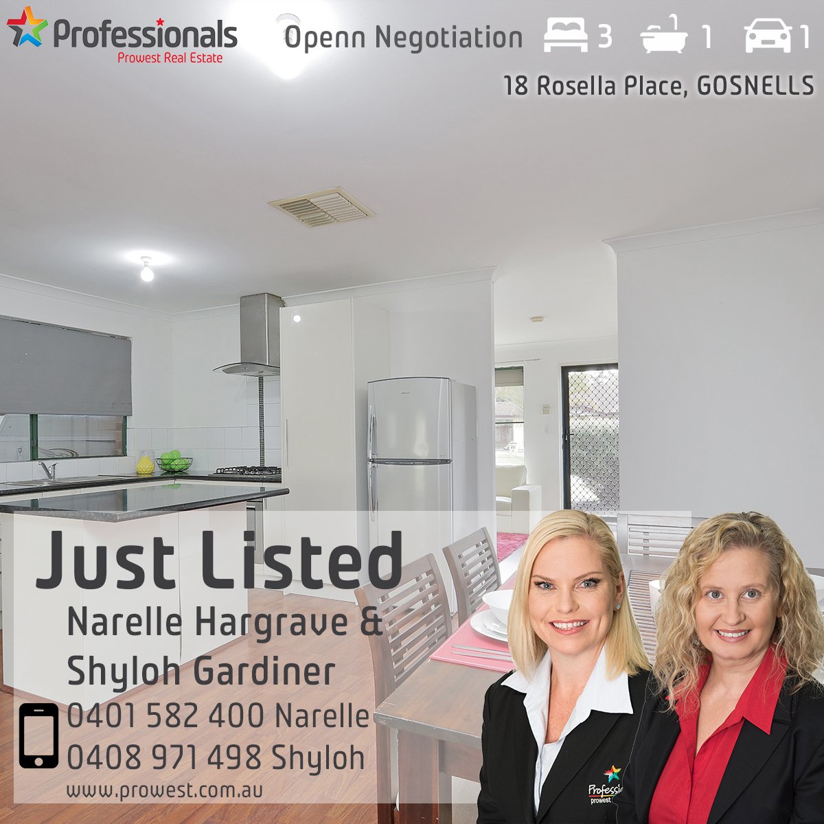 Prowest_RE's tweet photo. 🚨NEW LISTING ALERT🚨 That's right! Another fantastic property has hit the market. Family home close to amenities &beautiful parks, this one has something for the whole family...
https://t.co/1KDw6sCijQ
#Gosnells #professionalsprowestrealestate #narellehargrave #shylohgardiner https://t.co/9HGt8mqWSm