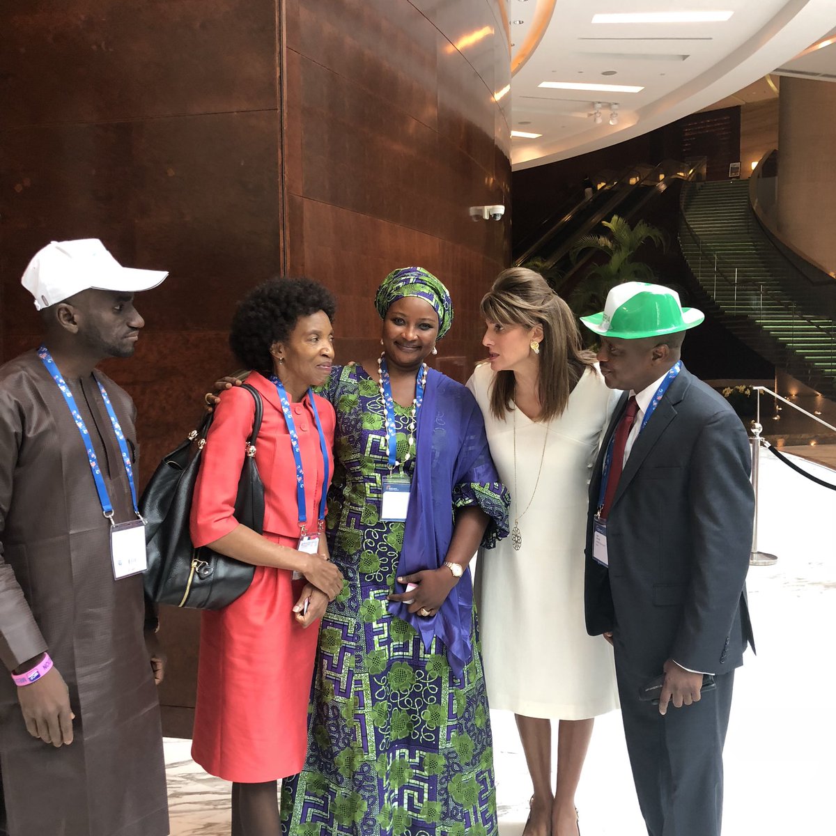 DrZSB's tweet photo. Looking forward with great expectations to the next two years as  the energetic @dinamired takes on presidency of @uicc. More awareness, earlier diagnosis and equity in treatment. #2018WCC #CancerCongress https://t.co/JaKtCePfa3