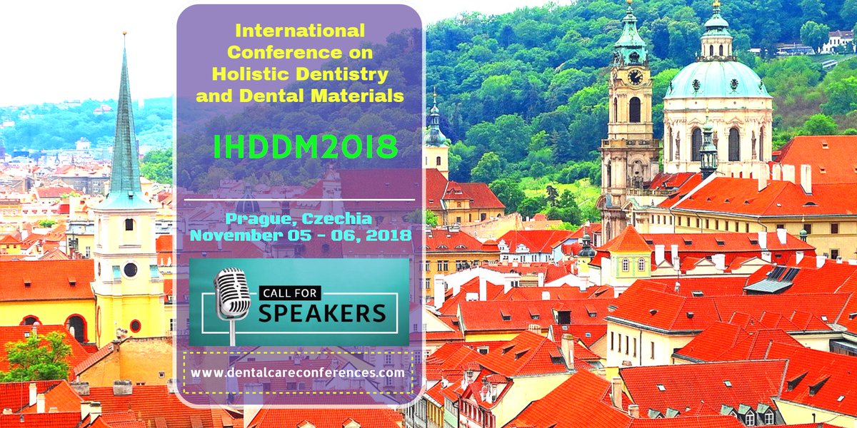 #IHDDM2018 #dentist #dentistry #dental #cosmeticdentistry #orthodontist #pediatricdentist #periodontist #endodontist #oral #surgeon #prosthodontist #teeth #Prague #Czechia #implants #speaker #poster #slots #available #Conference #holistic #Register #invitation #TuesdayThoughts