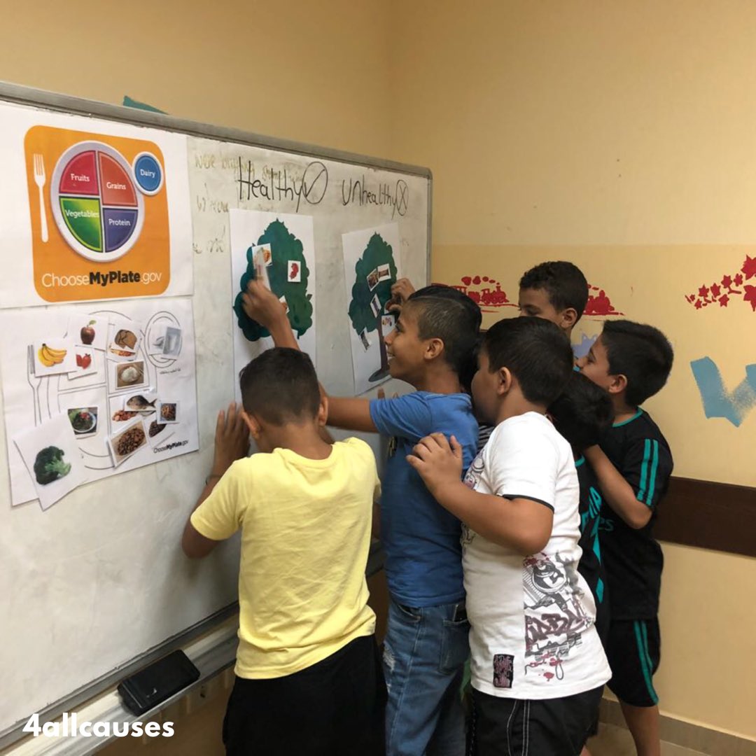 4allcauses's tweet photo. The amazing team does it again!
Last month, we went back to Ahlouna for a very successful Health Day event. 
#4allcauses #publichealth https://t.co/EJH7dsD53c