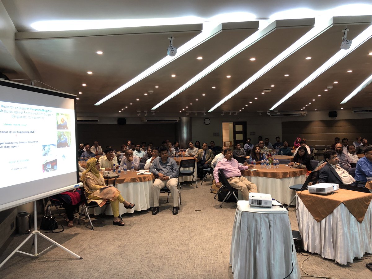 DickieWhitaker's tweet photo. Lots of discussion at launch of @iki_bmu funded @OASISLMF project in Bangladesh’s about #environmental data. We will make sure that @Oasis_HUB will play a role to add value https://t.co/2TKvoKr63F