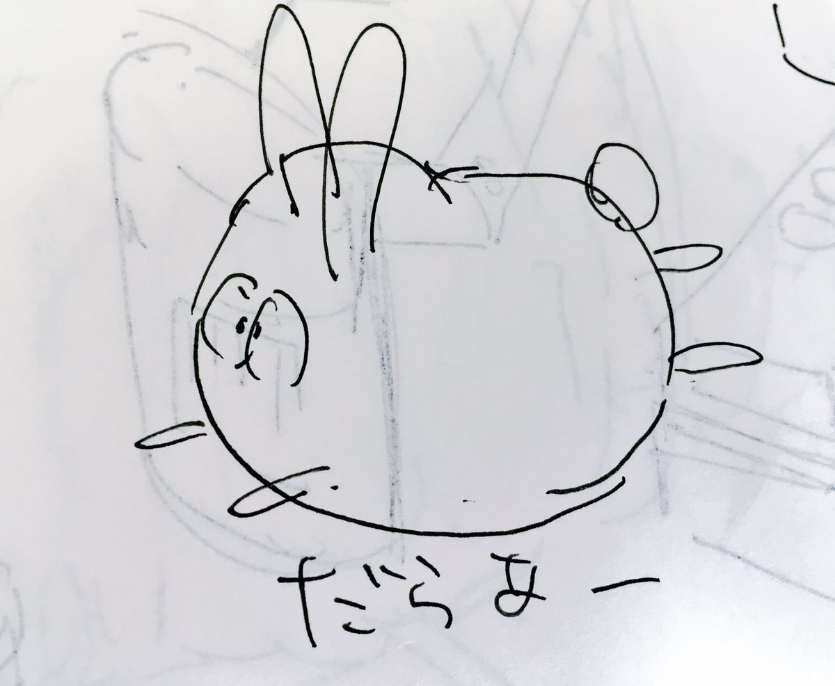 クロッキー、こういう感じの、普段、絵の練習している様子です。 