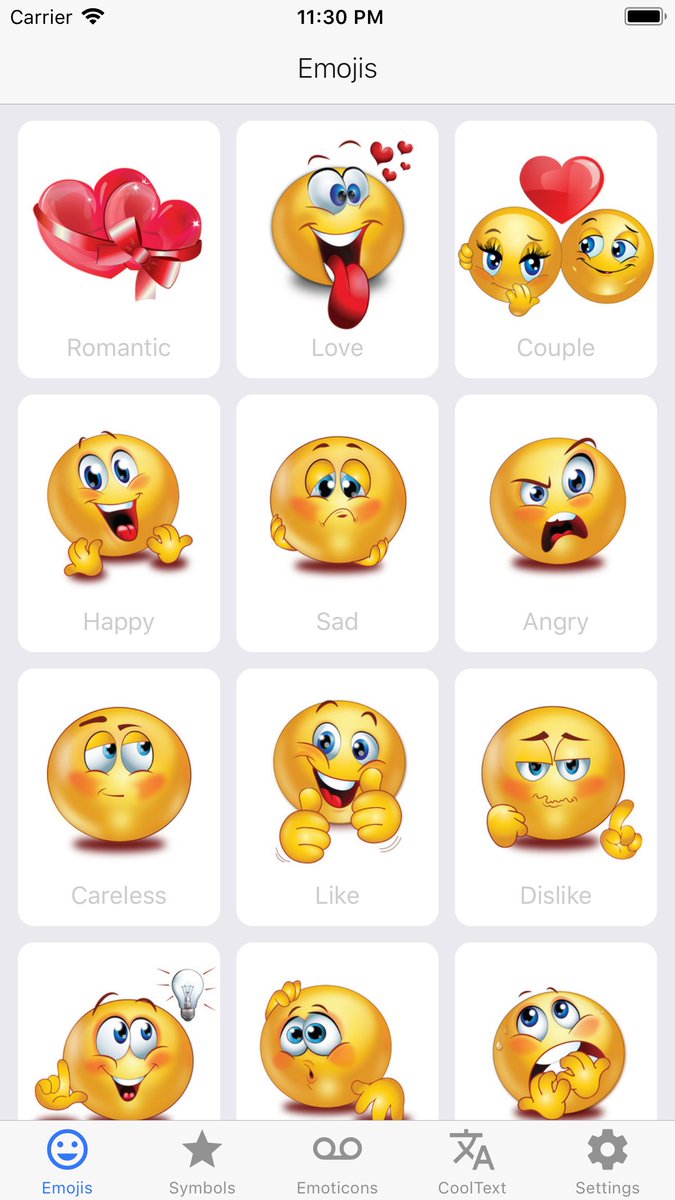 i2Symbol's tweet photo. i2Symbol #Emoji App #Stickers #Symbols #Emoticons for #iOS
https://t.co/tFZWcaF0m3 https://t.co/HWKEkFK5Cy