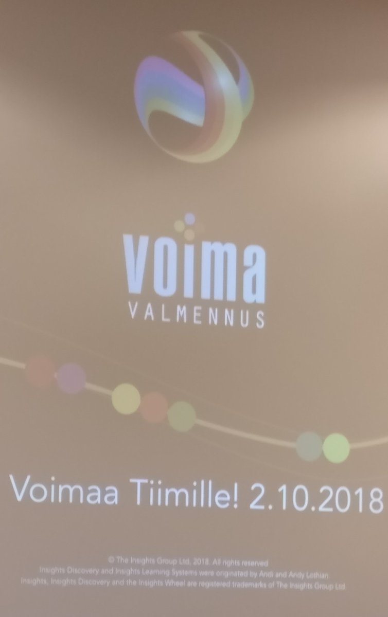 KirsiPalmroos's tweet photo. Insight -Valmennus alkaa #Civilpoint #Pointgroup #Assetpoint #Buildpoint #Voimavalmennus https://t.co/JFHiIAfElG