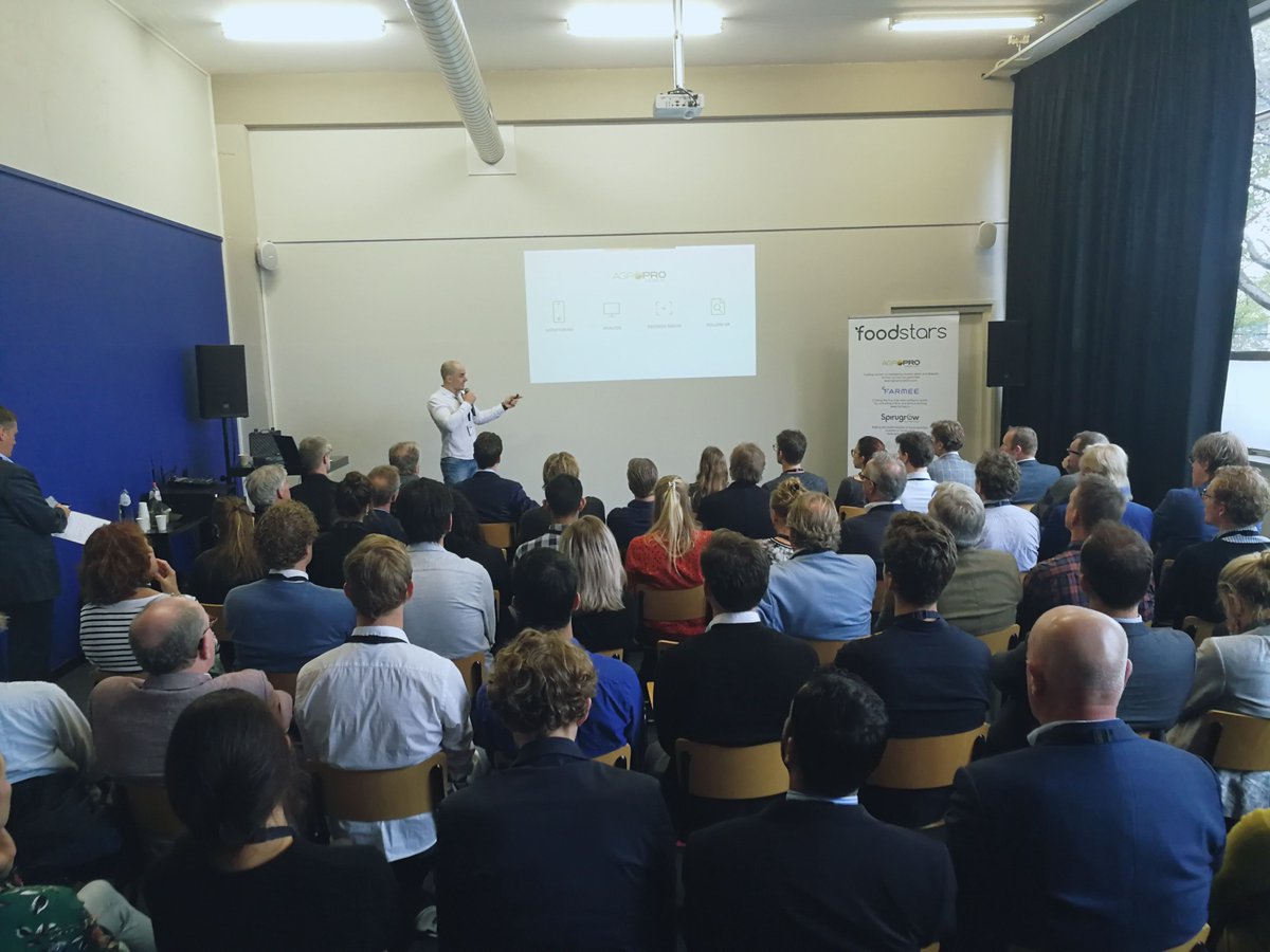 Agronomic intelligence to read what has been used in the field. 
@FoodstarsNL entrepreneur talks on reducing the use of pesticides effectively. 
#Foodstars #Agriculture #Food #ImpacStartupFest #TheHague