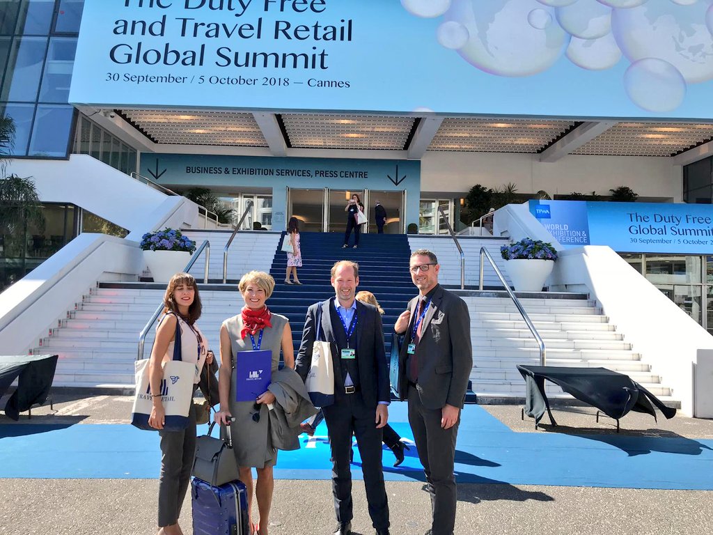 LBLTravelRetail's tweet photo. Our agency, specialized in Travel Retail for almost 30 years, is at @TFWAnews the whole week in @CannesPalais ! Program : meet representatives from the top brands and talk about their coming strategies and objectives in TR. #TFWA #taxfree #taxfree2018 #dutyfree #luxury https://t.co/EuHYr9N4qJ