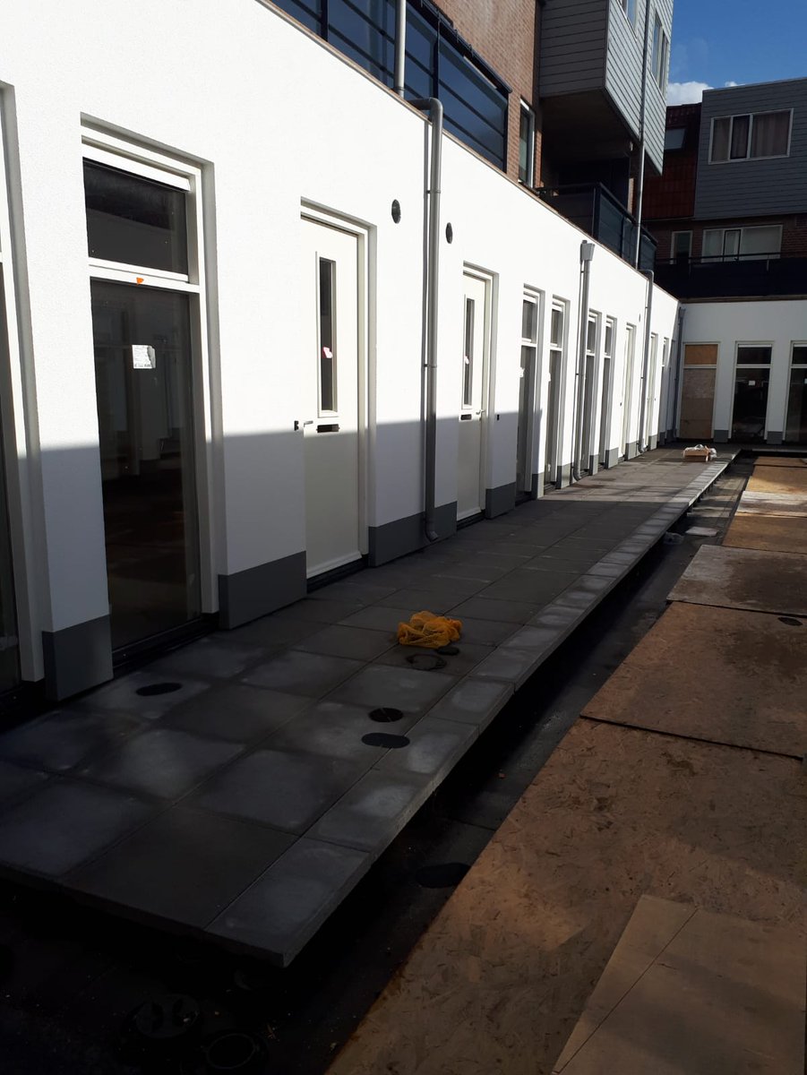 #Voortgang Vlaszak te #Bergen op Zoom; de #renovatie van bestaande commerciële #plint tot 30 #appartementen.