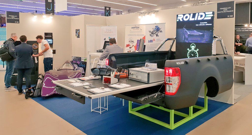 ARIA_hdf's tweet photo. Here we are ! #ARIA Hauts-de-France et @transalley vous attendent au @mondial_tech du 2 au 6 octobre. Venez rencontrer les entreprises et start-up de la région avec @EnTrottSimone #AD3E @Rolide_team @StealingSTOP_FR
#Hybster #Yanara #CreatiqueGroup Pav 7,3 / H60 https://t.co/94Y85r6QWb