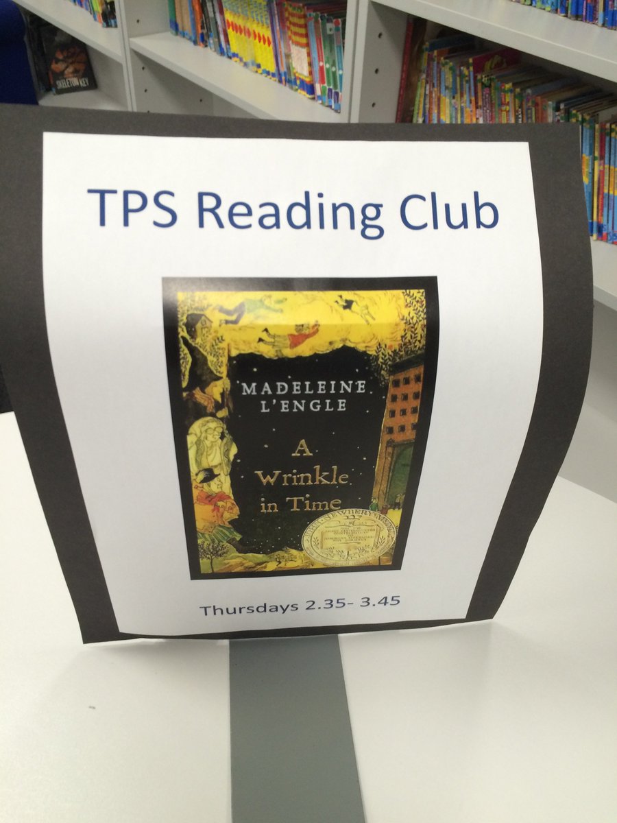 tps_literacy's tweet photo. TPS Book📚 Club- all welcome- tea and biscuits- workshop activities- expand your vocabulary ! - " in Wrinkle i a tesseract  is used to travel through time ⏲️and space🚀 " DVD showing of book , xmas term !! https://t.co/AHNJzb0cLQ