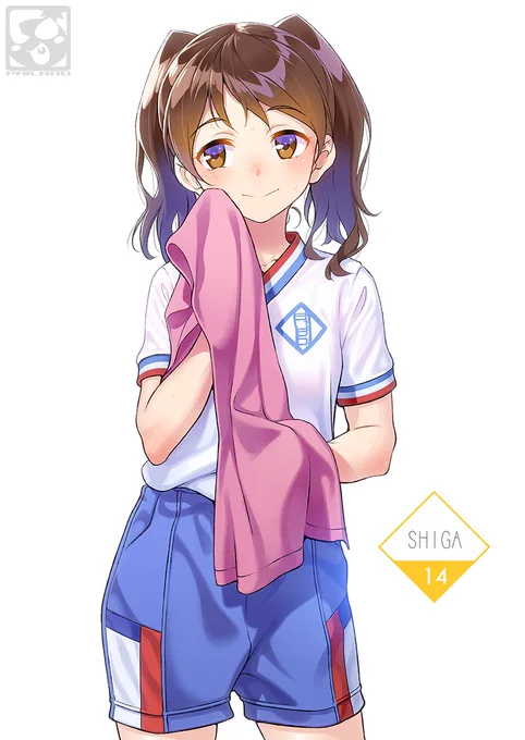 「ふぅ。運動したし今日はドーナツ食べちゃお。」じゃじこ新シリーズその14 滋賀娘その2 <じゃじこの部屋>    #じゃじこ 