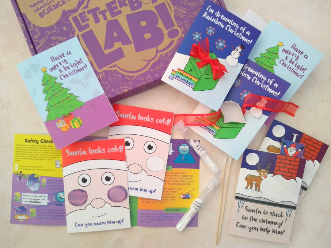 Our Kickstarter campaign has gone live! Click below if you'd like to get our newest science kit that lets you make science-powered interactive Christmas cards that change colour, release rainbows and pop Santa out of the chimney. 
#christmas #crowdfunding
kickstarter.com/projects/11148…