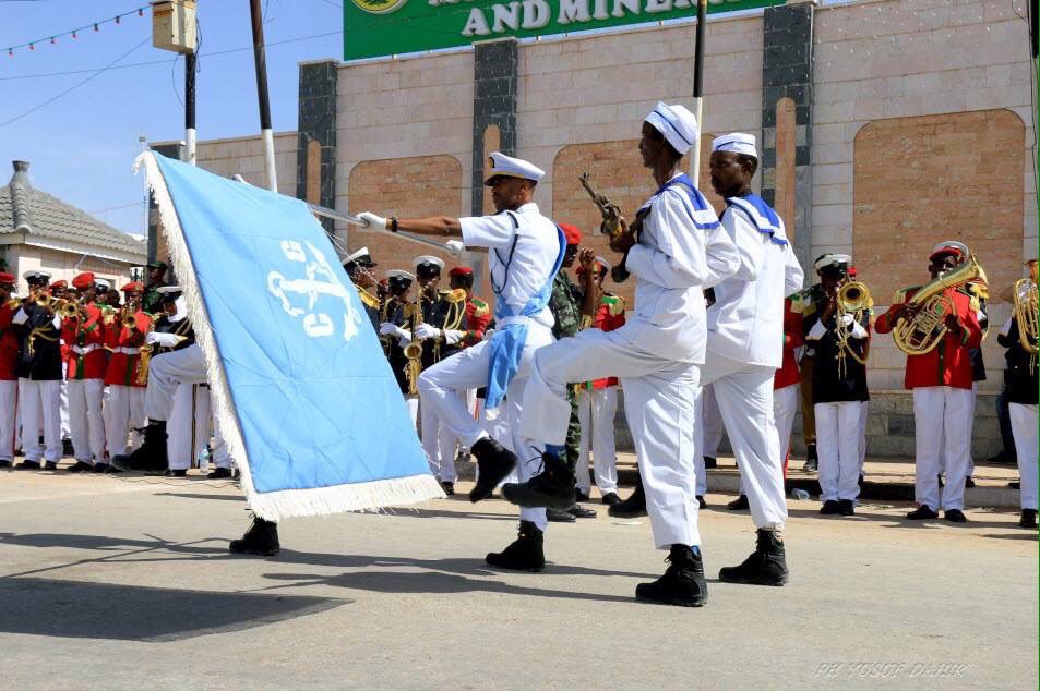 SLArmedForces's tweet photo. Today we celebrated Somaliland Navy’s 23rd anniversary. Years may pass but pirates don’t. 

Samo ku Waar #Somaliland

Photos: @yyusufd https://t.co/g03HiIS5d9