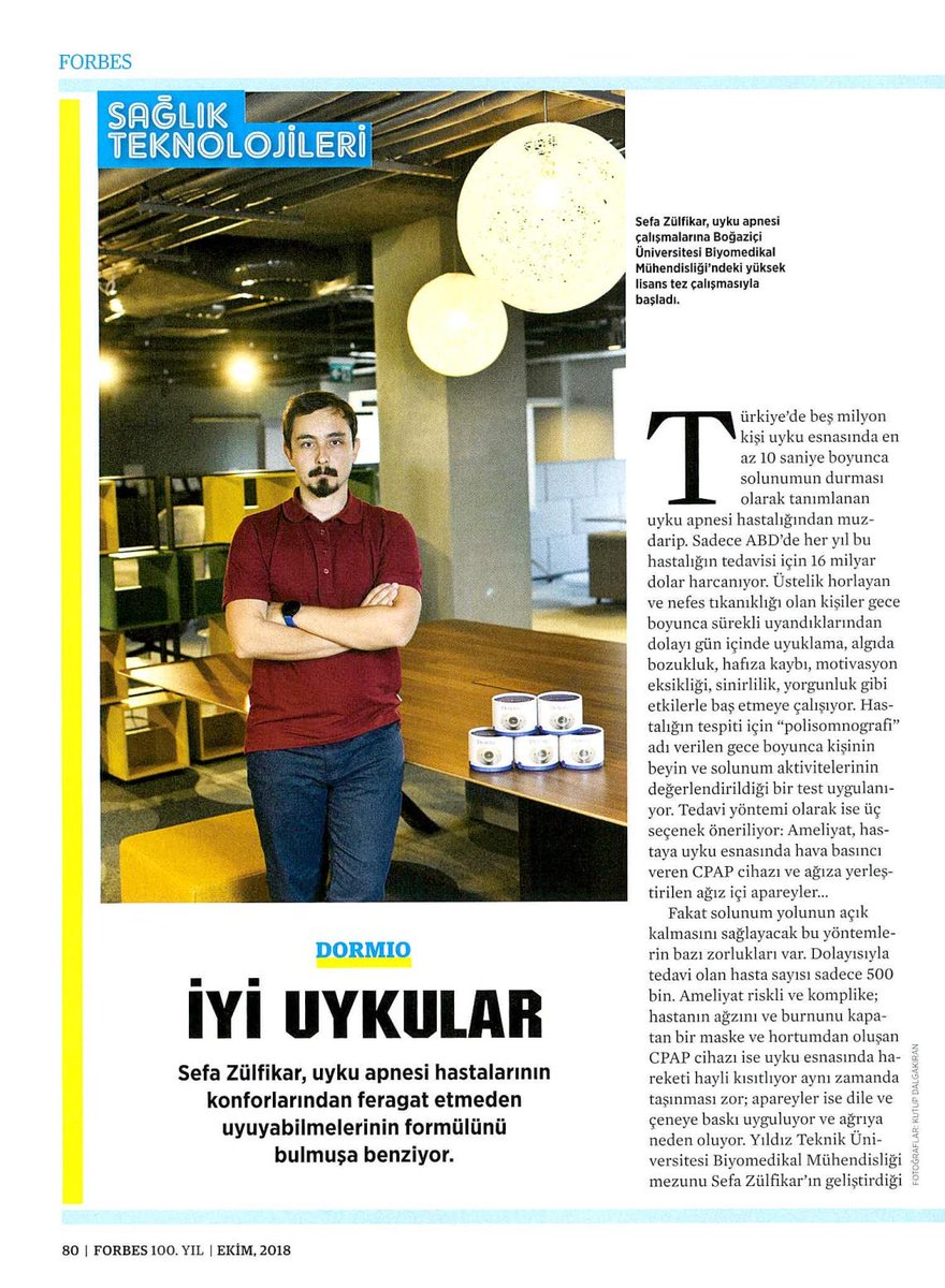 Bir önemli kariyer adımı daha atıldı sanırım 😊 Sağlık alanındaki ilk girişimim ile <a href="/ForbesTurkey/">Forbes Türkiye</a> ekim sayısında yer aldım.