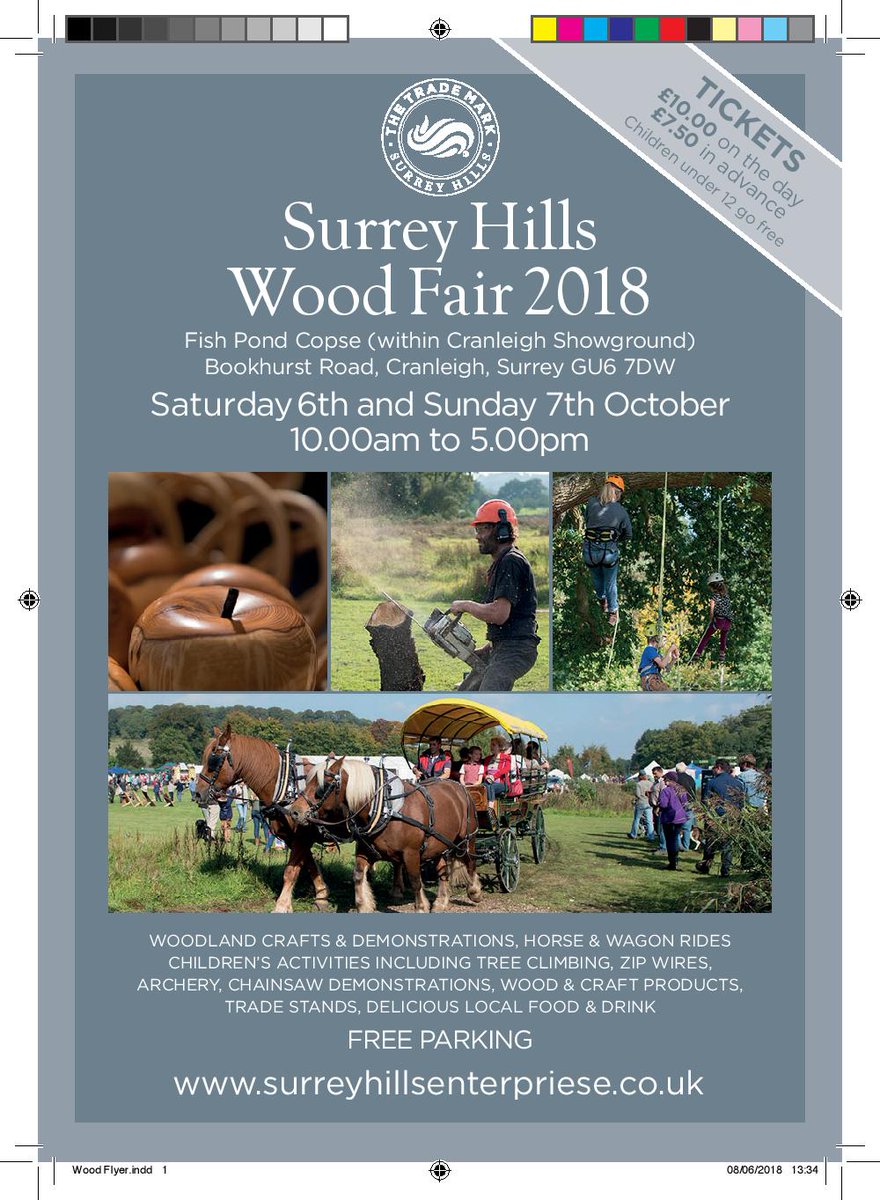 SurreyHillsNL's tweet photo. The weather is looking good for the Surrey Hills Wood Fair this weekend Come &amp; take part in tree climbing &amp; zip wires, horse &amp; wagon rides &amp; a great variety of local produce will be available to sample &amp; buy Tickets £7.50 in advance &amp; kids under 12 go FREE
https://t.co/V7uw4vVQs1 https://t.co/tlAf5PZC5I