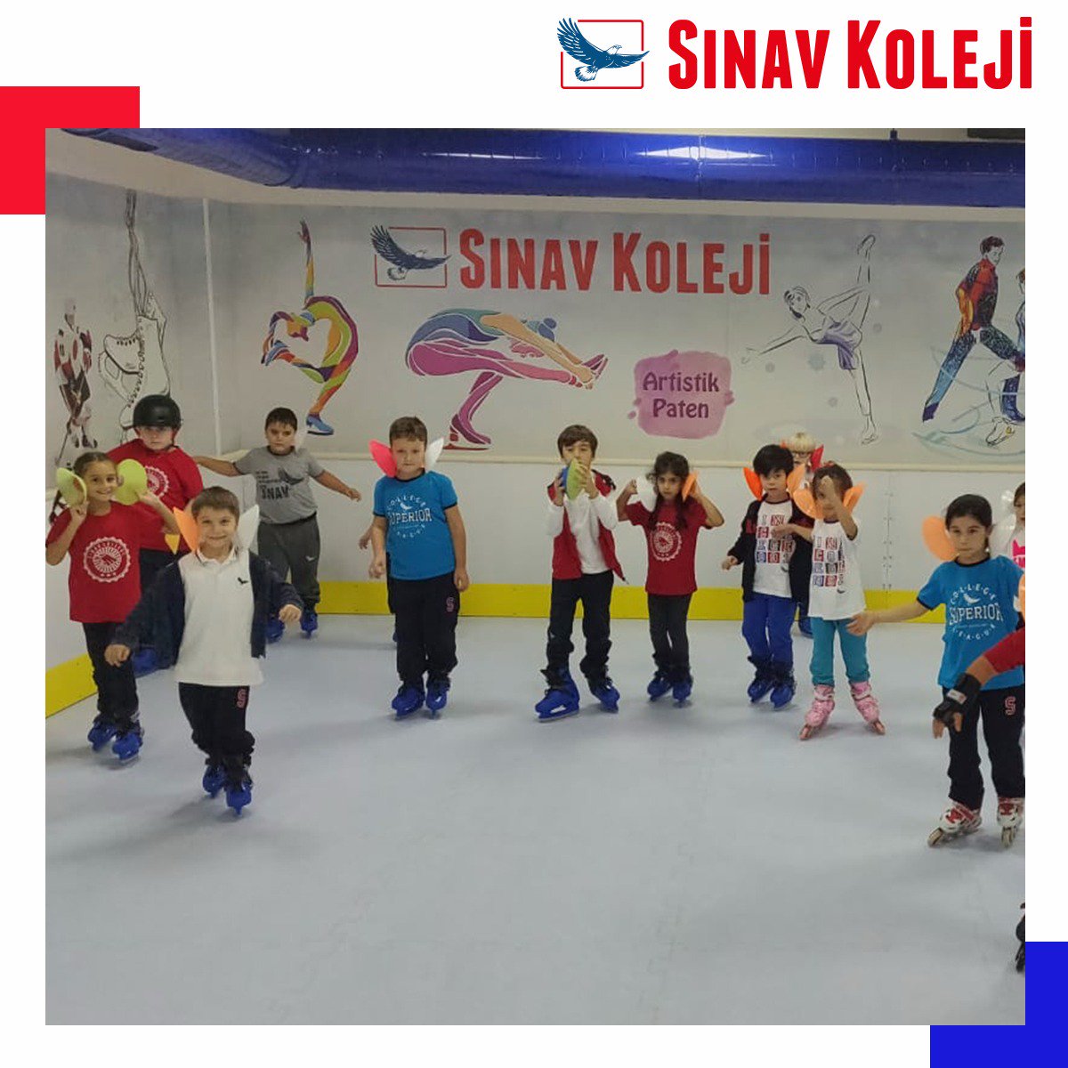 sinavkolejiusk's tweet photo. Hafta sonu gerçekleşen buz pateni kulübümüzden renkli görüntüler🌈
Çocuklarımızın keyifli zaman geçirmelerini sağlayan buz pateni sporu, aynı zamanda çocuklarımızın fiziki yönden güçlenmelerine ve dayanıklılıklarının artmasına sebep oluyor.
#sinavkoleji #buzpateni #üsküdar https://t.co/xqxZ7vThVB