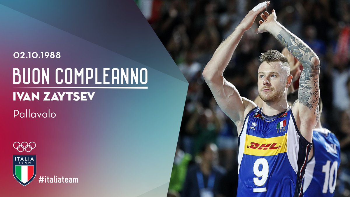 ItaliaTeam_it's tweet photo. 💥 Buon compleanno Ivan! 💥

#ItaliaTeam @zaytsev #HappyBday https://t.co/WncZMR5bZX