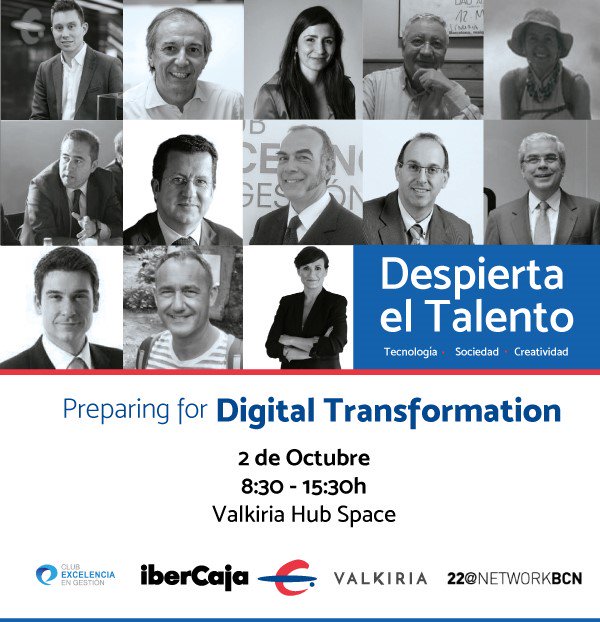 A punt per començar! Avui aportant idees a "Despierta el Talento" amb 
<a href="/ibercaja/">Ibercaja</a>
  i 
<a href="/Club_Excelencia/">ClubExcelencia-CEG</a>