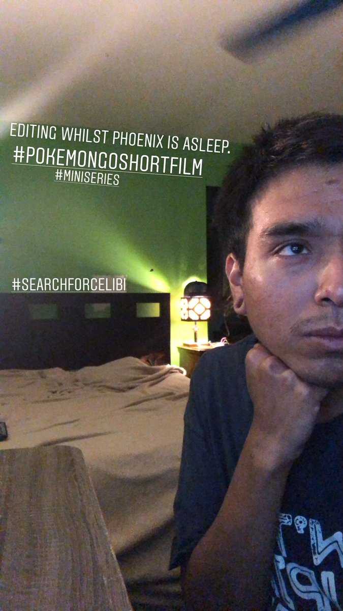 vanillaraccoon's tweet image. Stayed up a little much past my bed time to edit the first installment to my #PokemonGO Short Film mini series: #SearchForCelibi.  Phoenix didn’t wake up once, thankfully.