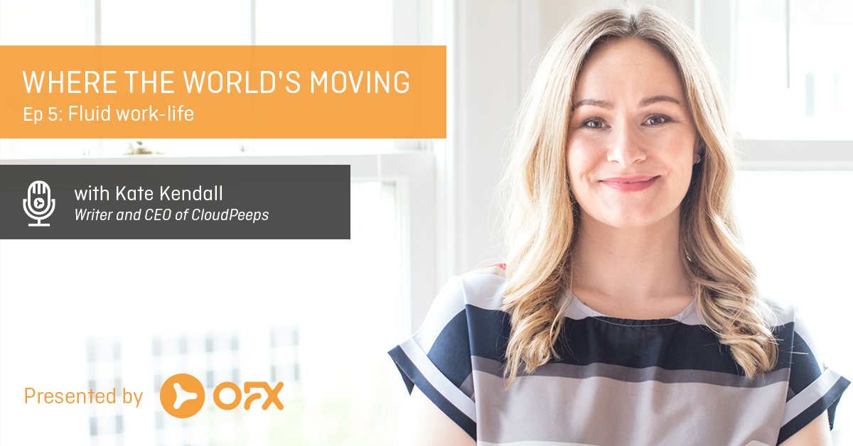 What does the freelance economy mean for our society? Is job security dead? How do we plan for a future in which people can work and live anywhere? <a href="/cloudpeeps/">CloudPeeps</a> CEO <a href="/KateKendall/">Kate Kendall</a> shares her insights on the #wheretheworldsmoving podcast. LISTEN NOW: bit.ly/2OsJoCb