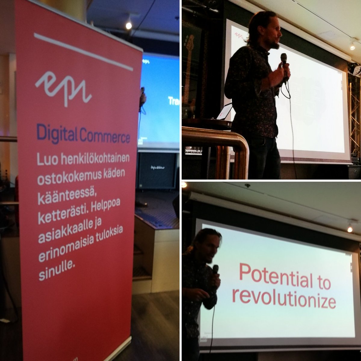 Only a few percent of companies are using #AI smartly, there is a lot of potential to revolutionize says Joakim Platbarzdis from <a href="/episerver/">Episerver (Now Optimizely)</a>. Make sure your content is optimised on your website so that it can deliver!