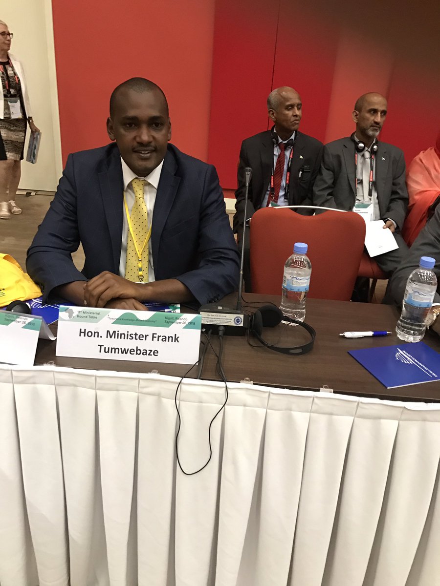 KibuuleFranco's tweet photo. .@UCC_Official commended for its Rural Communications Development Fund Model. The program that aims at extending communication services to the #Bazzukulu in rural areas was hailed at the 13th Annual @eLAconference as the best in Africa #eLA18 https://t.co/64Dhg7bbBD