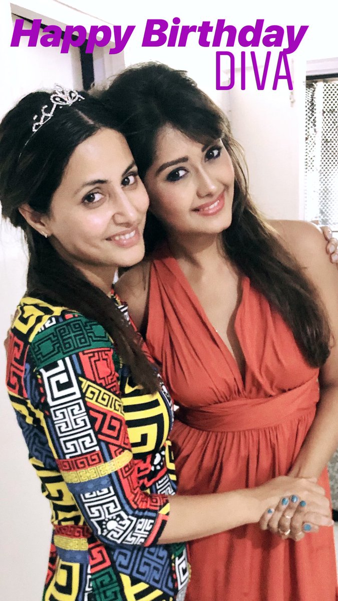 SinghKanchiii01's tweet photo. Happy Birthday @eyehinakhan ❤️ Love you so much...! https://t.co/bRrlg2sC9j