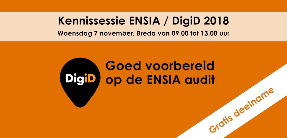 2Controlsocial's tweet photo. Soepel door de ENSIA audit? Op woensdag 7 november kunt u gratis deelnemen aan een kennissessie waarin we u bijpraten over de ontwikkelingen rondom de ENSIA audit en de veranderingen inzake DigiD en Suwinet. #ENSIA #DigiD #ITaudit https://t.co/esksQ32D6L https://t.co/HyOcOi2SO1