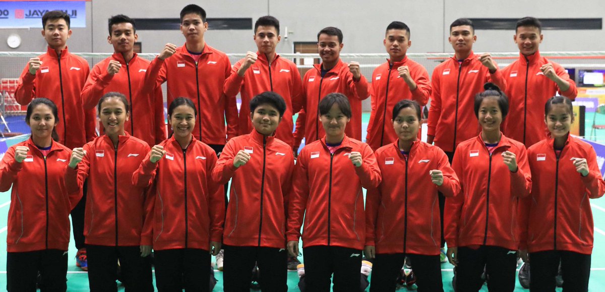 INABadminton's tweet photo. (BWF World Junior Championships 2018) Inilah Susunan Pemain Yang Diturunkan Ke Kanada https://t.co/C1T6ISDg2t https://t.co/lEkleguu6G