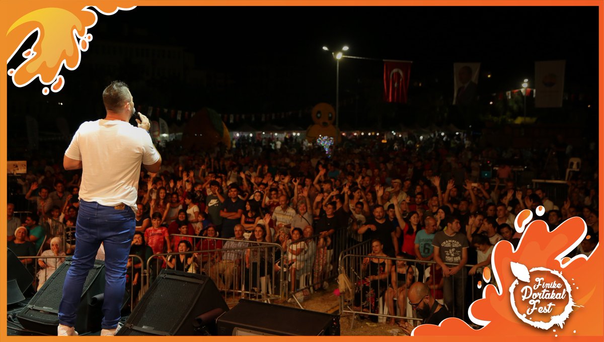 Eğlencenin dur durak bilmez halini #FinikePortakalFestivali’nde yaşayanları bi' görelim mi? 🍊✋