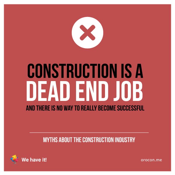 OROCON_PRIME's tweet photo. Is construction really a dead-end job? 
https://t.co/2oTQKFBQ7c https://t.co/8XDo9Tg0zV