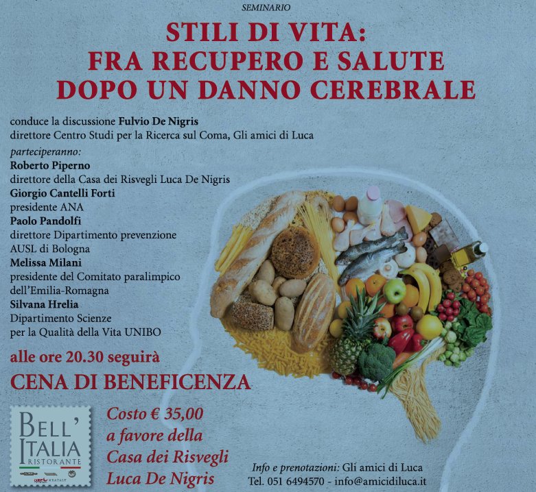 illumia's tweet image. Ripartire. Anche dopo un danno cerebrale. E' il tema di stasera alle 18 da @eatalyworld. Fermati a cena e contribuisci anche tu alla #CasadeiRisvegli #FulvioDeNigris! Basta contattare gli @AmiciDiLuca allo 051 6494570 o qui info@amicidiluca.it
#starteveryday #energiapositiva