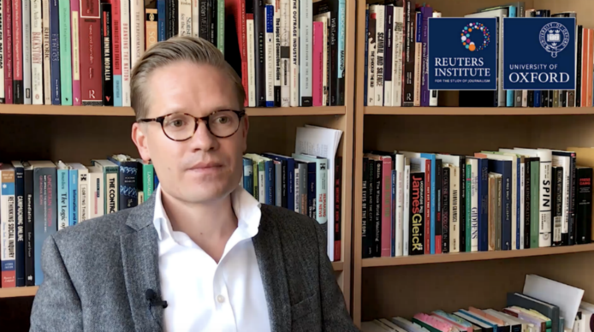 risj_oxford's tweet photo. 'Journalism's challenge is to cut through the noise in a world where there are so many voices, journalism needs to think in a completely different way' @rasmus_kleis, new Director @risj_oxford, outlines the challenges and opportunities facing journalism. 

https://t.co/iJLMaOaQRx https://t.co/lGa1TgBjbM