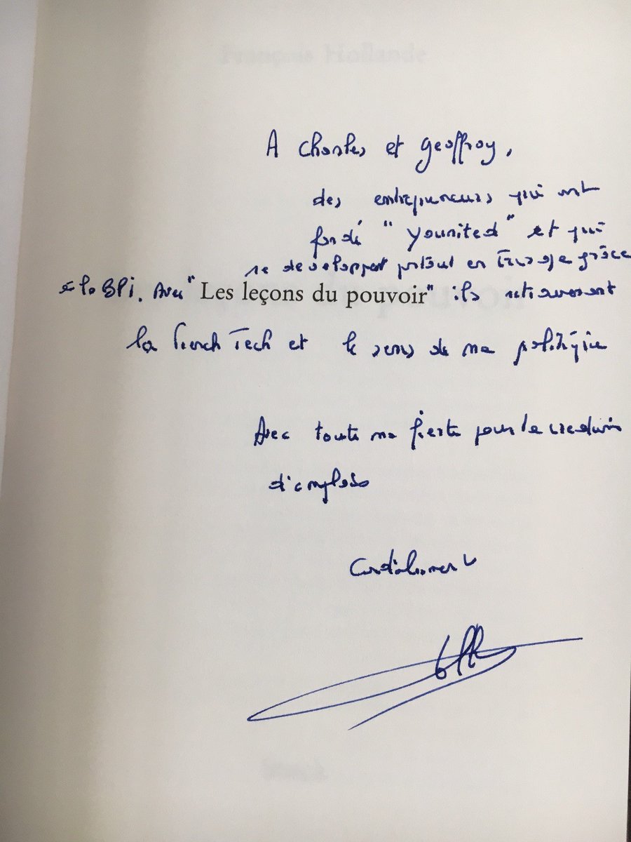 ⚡ Quand notre #CEO Charles Egly rencontre le Président <a href="/fhollande/">François Hollande</a> 😎 Merci pour vos encouragements et votre soutien !