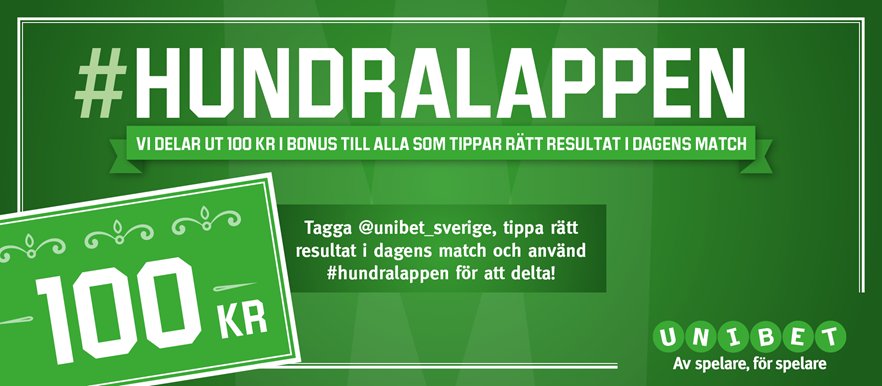 Unibet Sverige tweet media
