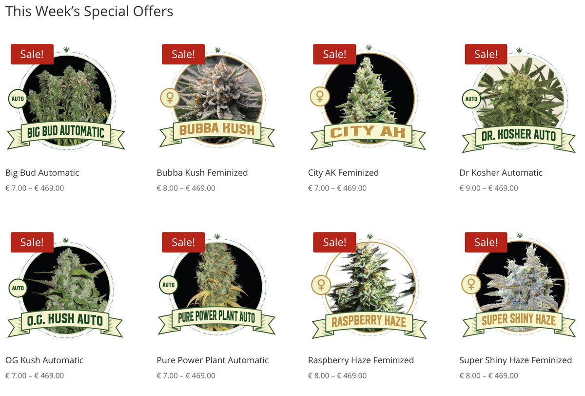 CITYSEEDSBANK's tweet photo. This week's special offers available at https://t.co/tCfjgjupsr https://t.co/VGbF0cRDKR