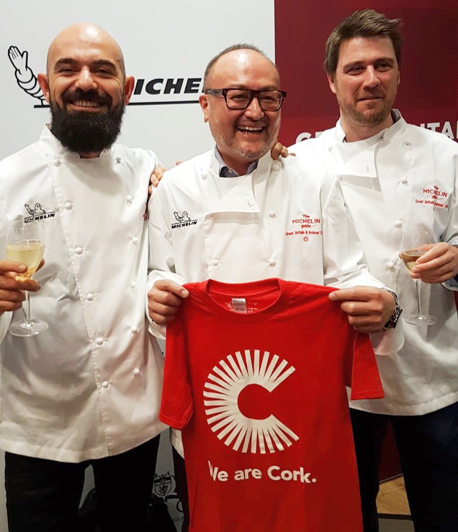 We did it ⭐️
@thechestnutwestcork @krawczykrob @mewswestcork <a href="/ahmet_dede_/">Ahmetdede</a> 
#MICHELINSTAR19 #MICHELINguideGBI
#wearecork #corkcan #ireland