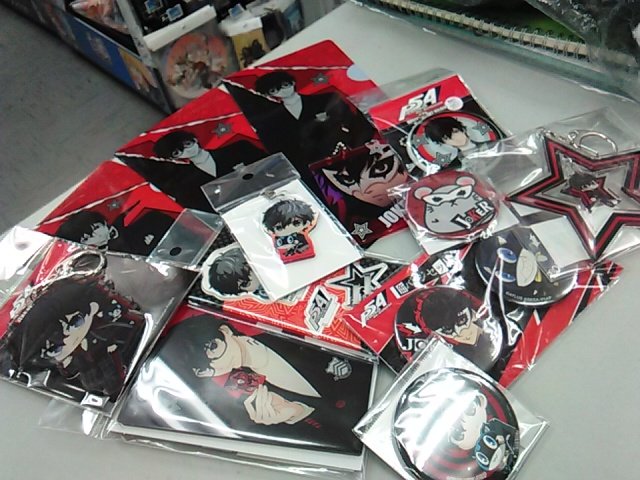 ペルソナ5】 関連グッズ入荷しま、うわー！！！ 待望のWEGO×ペルソナ5