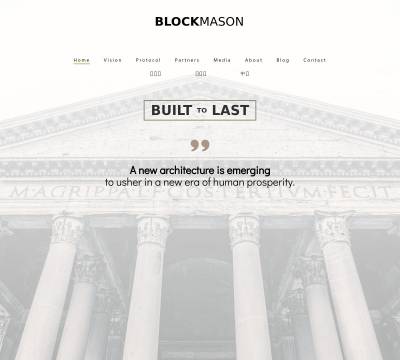icosbull_com's tweet image. #BlockMason  @blockmasonio Our mission is to enrich the dapp ecosystem with secure and functional apps that are both immediately usable and possess the capacity to fundamentally transform... #icosbull #blockchain #Ethereum