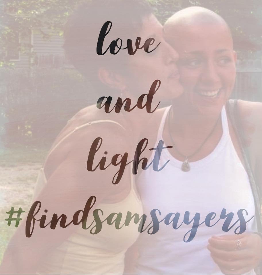 @CNN DAY 61 SAM SAYERS is still missing #findsamsayers #americasdaughter #loveandlight family still searching Vespers Peak, Sam's army now 35K+ strong .. were is the media when real news happens!! #ribbonsacrosstheworldforsamsayers