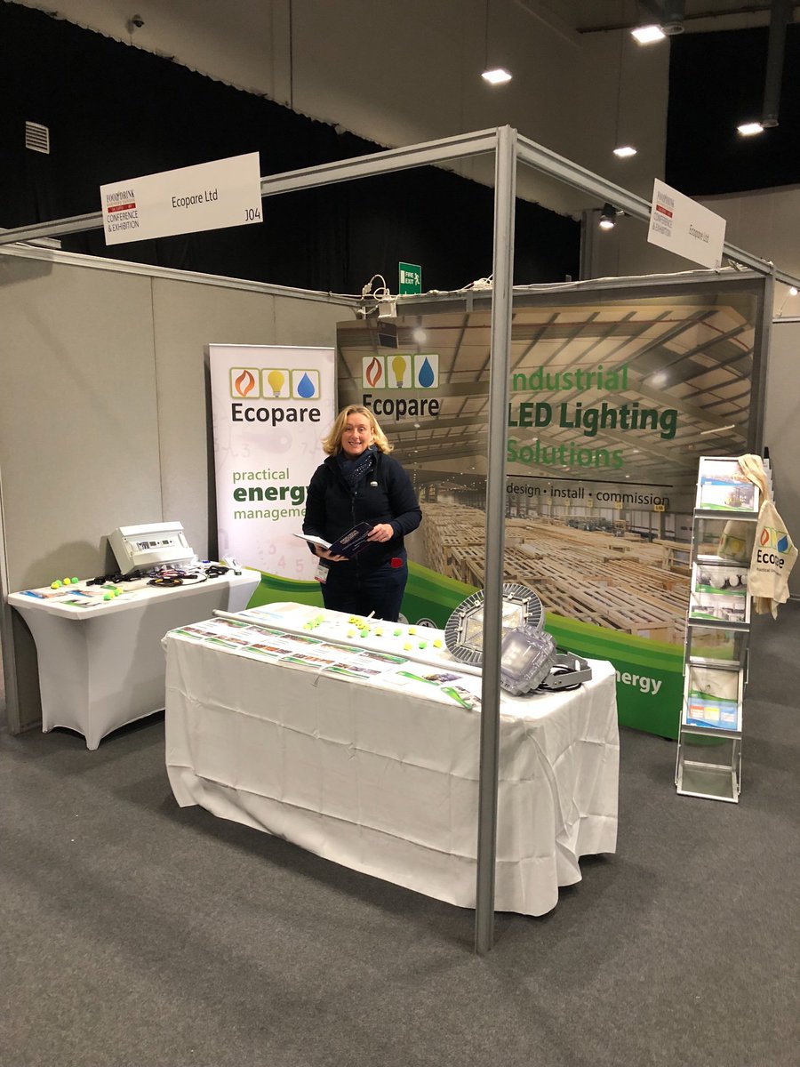 At the Food&amp;Drink conference today talking about industrial LED lighting.