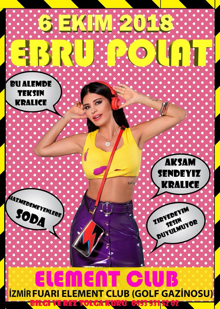 tolgakurutk's tweet photo. #izmir #ebrupolat #tolgakuru #elementclub https://t.co/b1f7LTxOuG